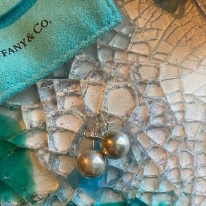 Tiffany & Co 925 Silver Hard Wear Ball earrings